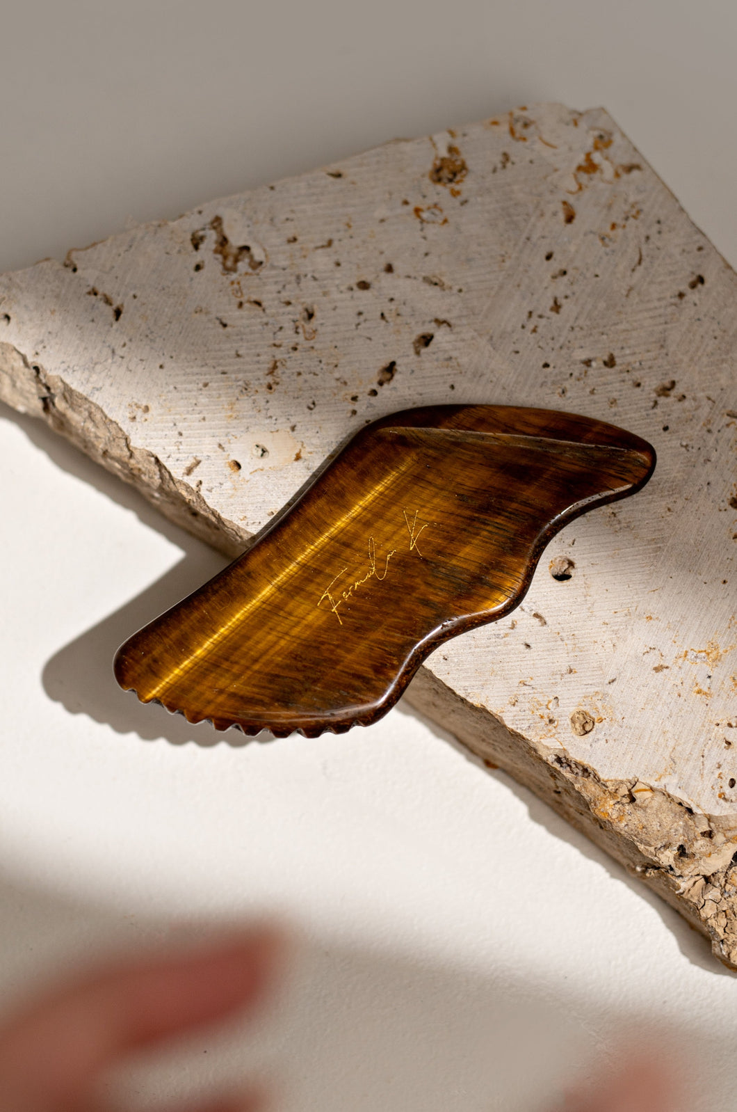 Tiger's Eye Gua Sha